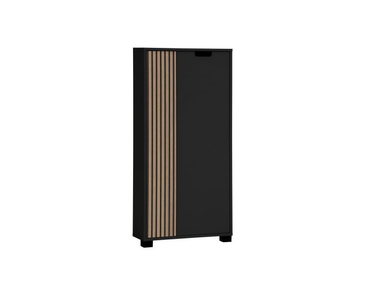 Schildmeyer Vysoká komoda »Ryker« (černá matná)
