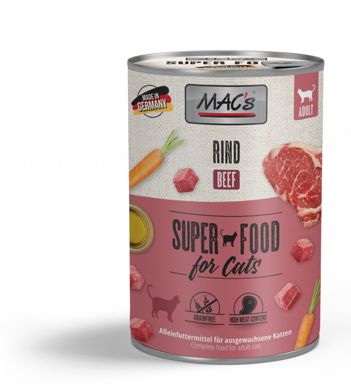 Mac´s Cat Konz. Hovězí - 400g