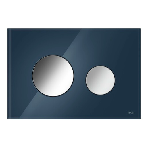 Tece Loop rámeček s tlačítky plast chrom 9240666 9.240.666