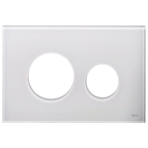 Tece Loop kryt ovládacího tlačítka sklo bílá 9240671 9.240.671