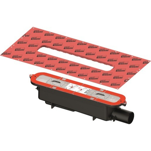 Tece Tecedrainprofile sifon plast černá 673 002