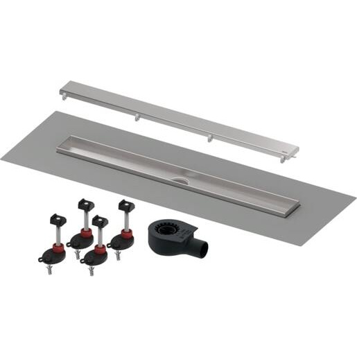Tece TECEdrainline set sprchového žlabu s oboustranným roštěm "2 v 1", 700 mm 640726