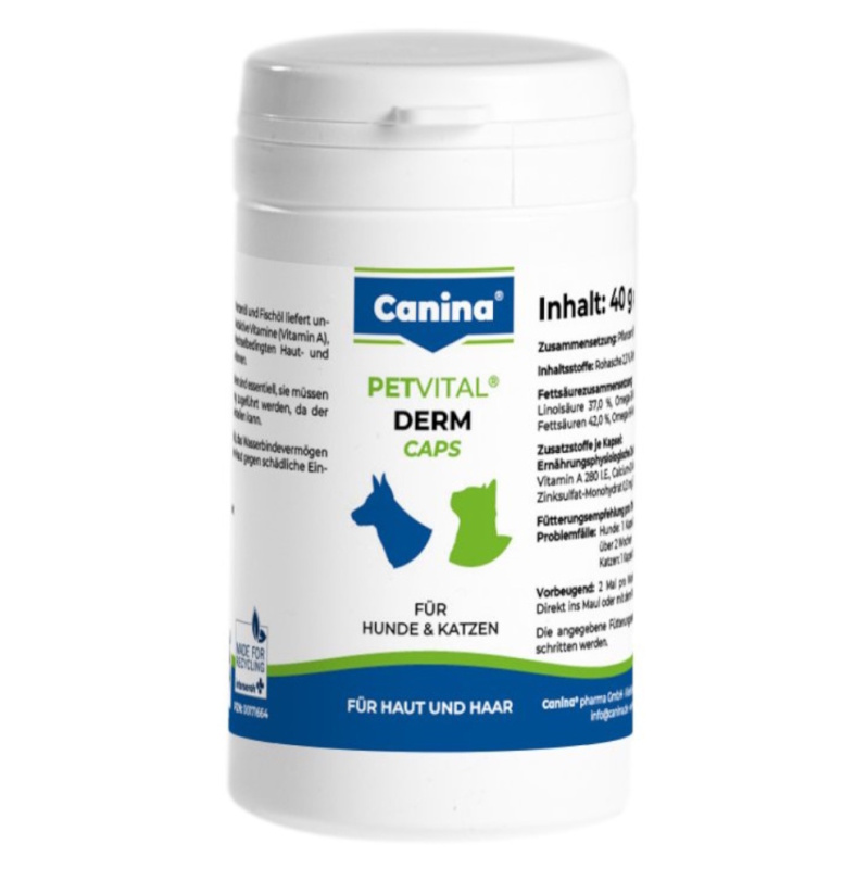 Canina Petvital Derm caps 100 cps.