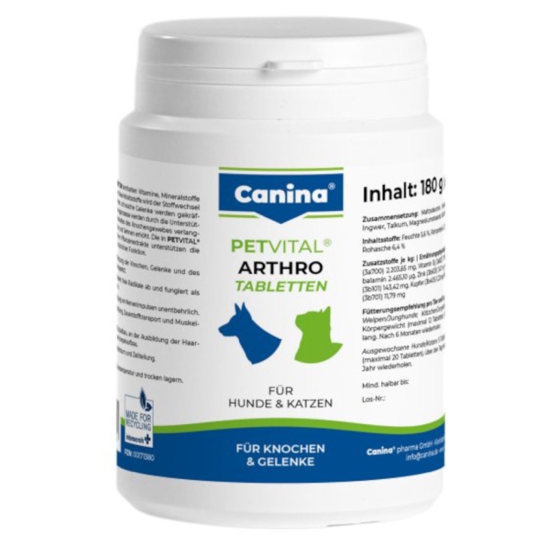 CANINA Petvital Arthro-Tabs 180 tablet