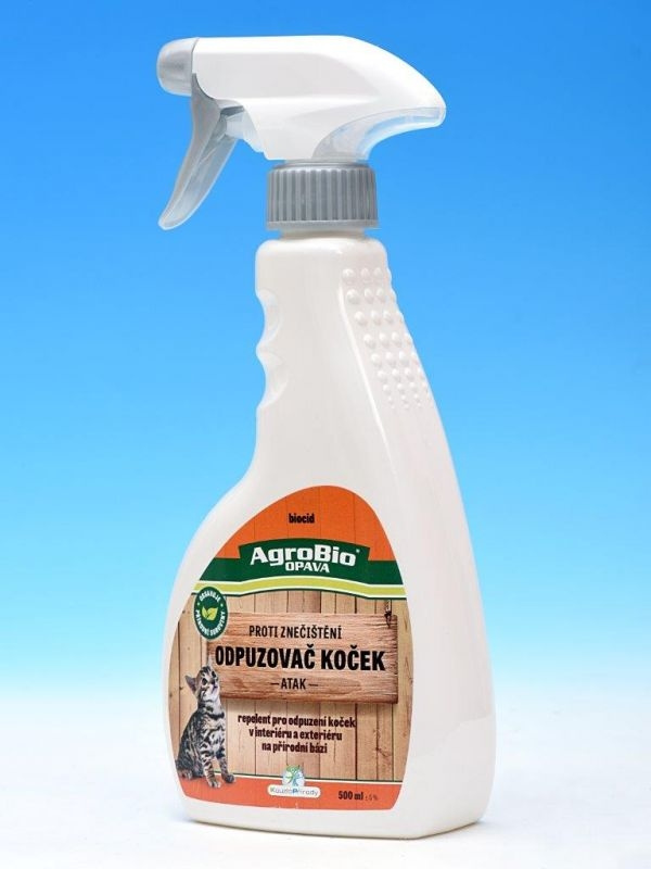 AgroBio Opava Odpuzovač koček ATAK 500 ml