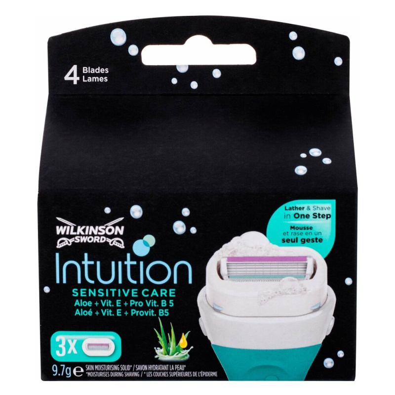 Wilkinson Sword Intuition Sensitive Care náhradní břity 3 ks