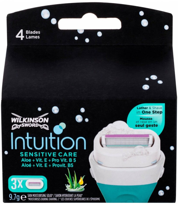 Wilkinson Sword Intuition Sensitive Care náhradní břity 3 ks