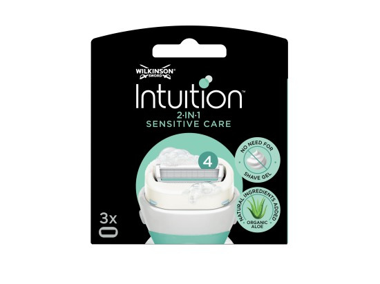 Wilkinson Sword Intuition Sensitive Care náhradní břity 3 ks