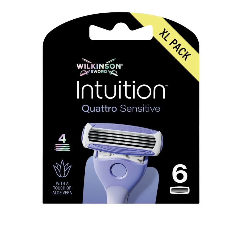 Wilkinson Sword Intuition Quattro Sensitive náhradní hlavice