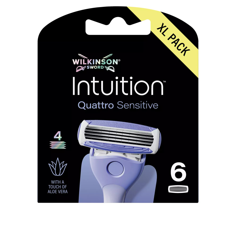 Wilkinson Sword Intuition Quattro Sensitive náhradní hlavice
