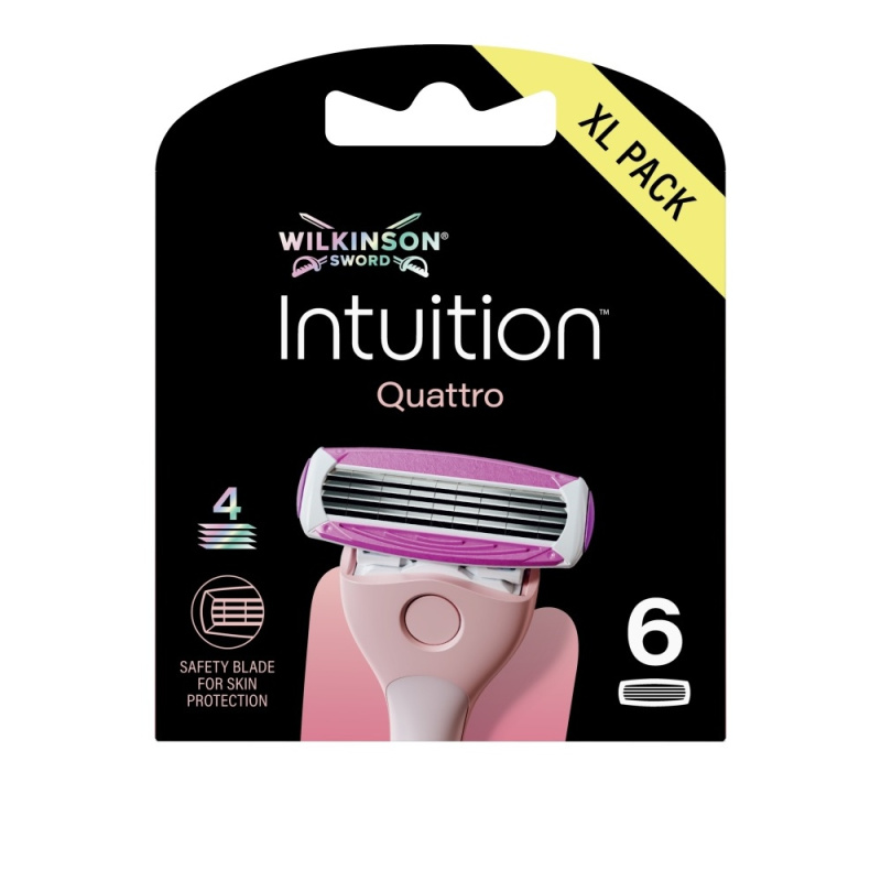 Wilkinson Sword Intuition Quattro náhradní hlavice