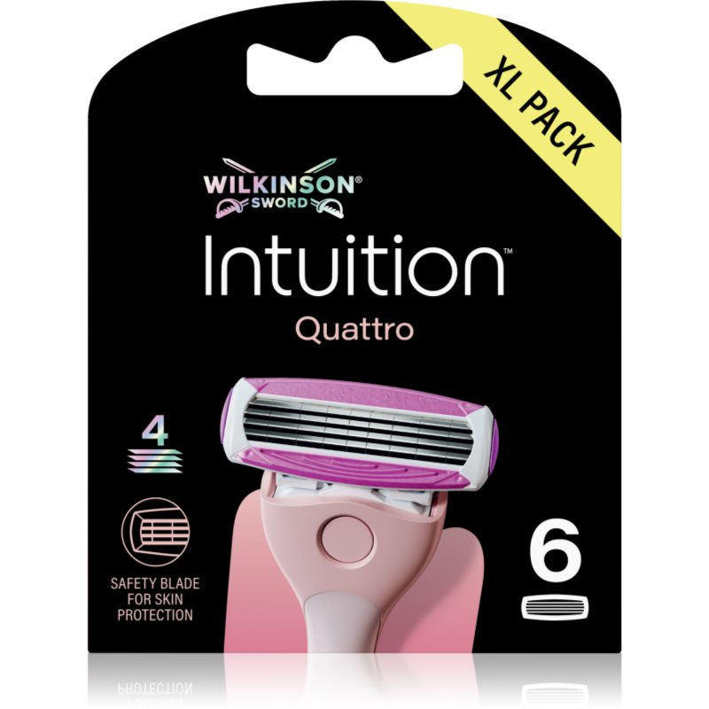 Wilkinson Sword Intuition Quattro náhradní hlavice