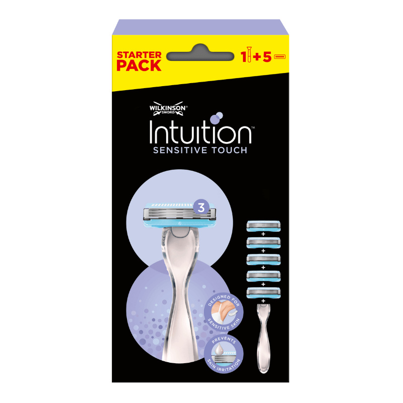 Wilkinson Intuition Sensitive Touch strojek  5 náhradních hlavic