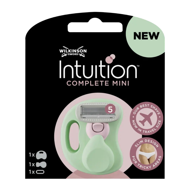 Wilkinson Sword Intuition Complete cestovní holicí strojek s pouzdrem 1 ks