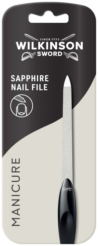 Wilkinson Sword Pilník z pochromované nerezové oceli (Manicure Sapphire Nail File)