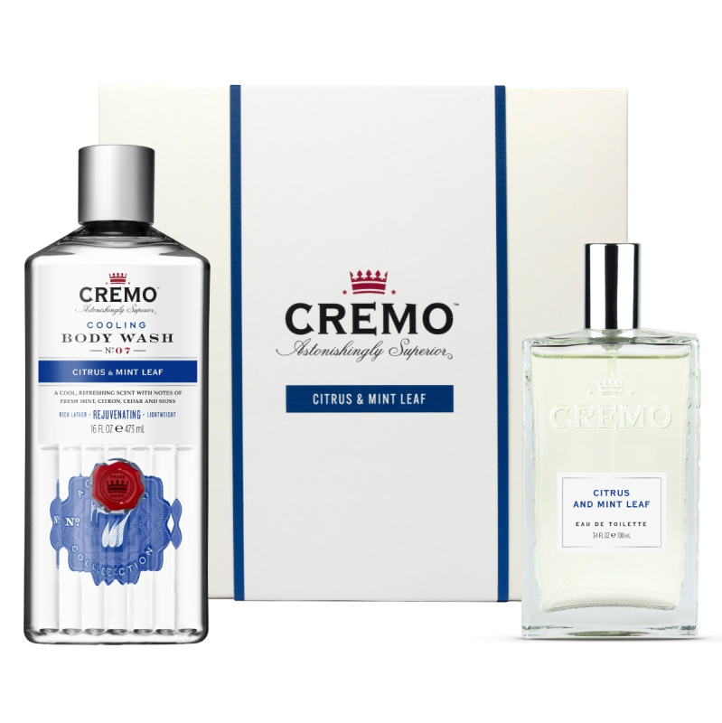 Cremo Set Citrus and Mint dárková sada pro muže