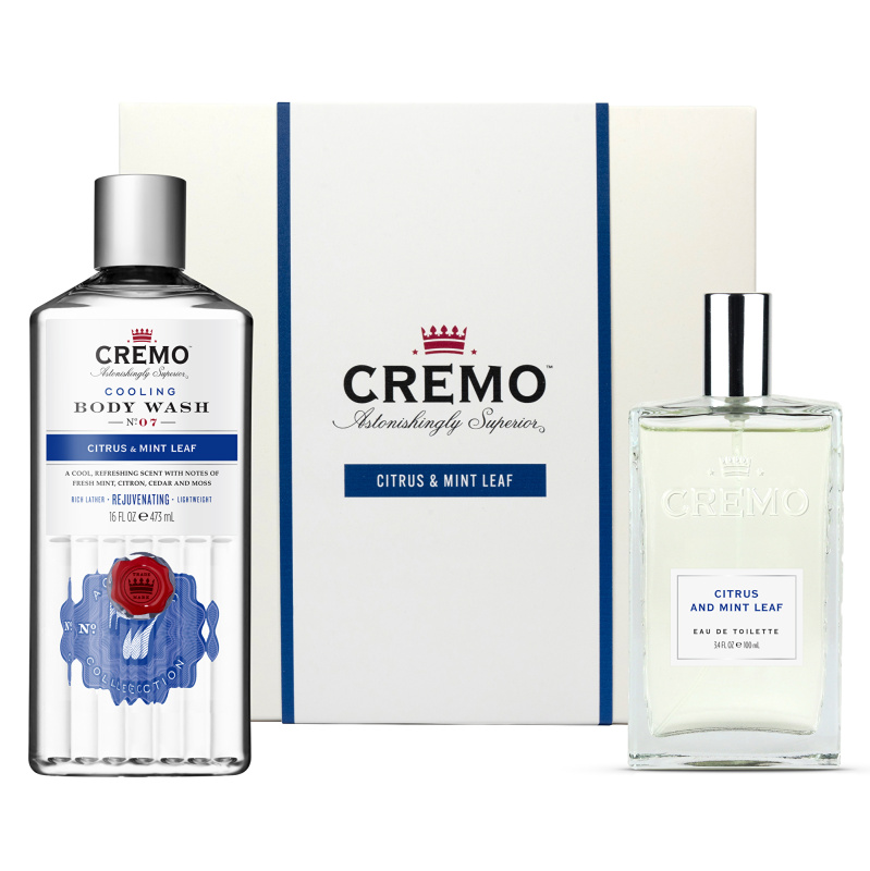 Cremo Set Citrus and Mint dárková sada pro muže