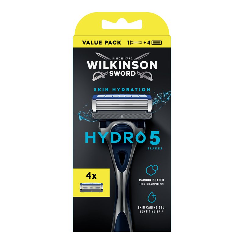 Wilkinson Sword Hydro5 holicí strojek + náhradní hlavice 4 ks