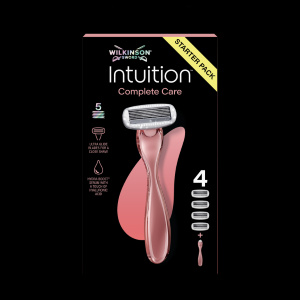 Wilkinson Sword Intuition Complete holicí strojek + náhradní hlavice 4 ks