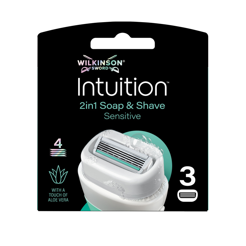 Wilkinson Sword Intuition Sensitive Care náhradní břity 3 ks
