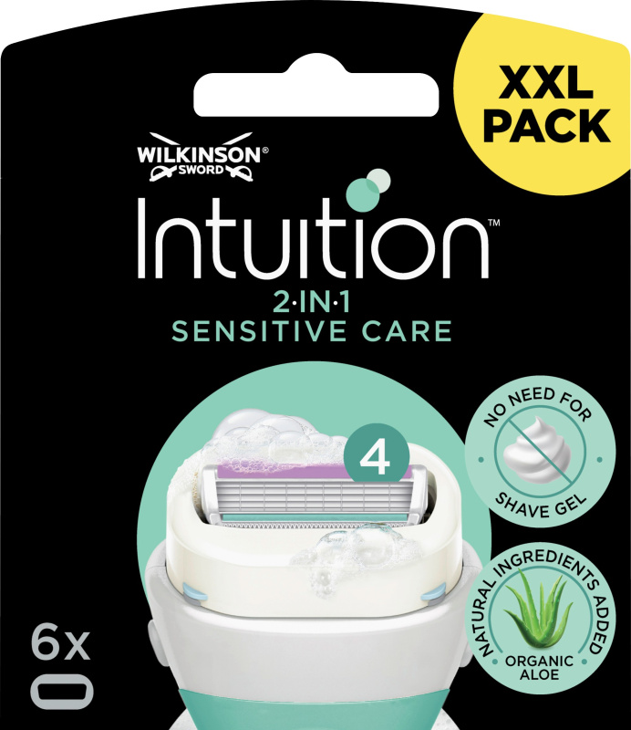 Wilkinson Sword Intuition Sensitive Care náhradní hlavice 6 ks