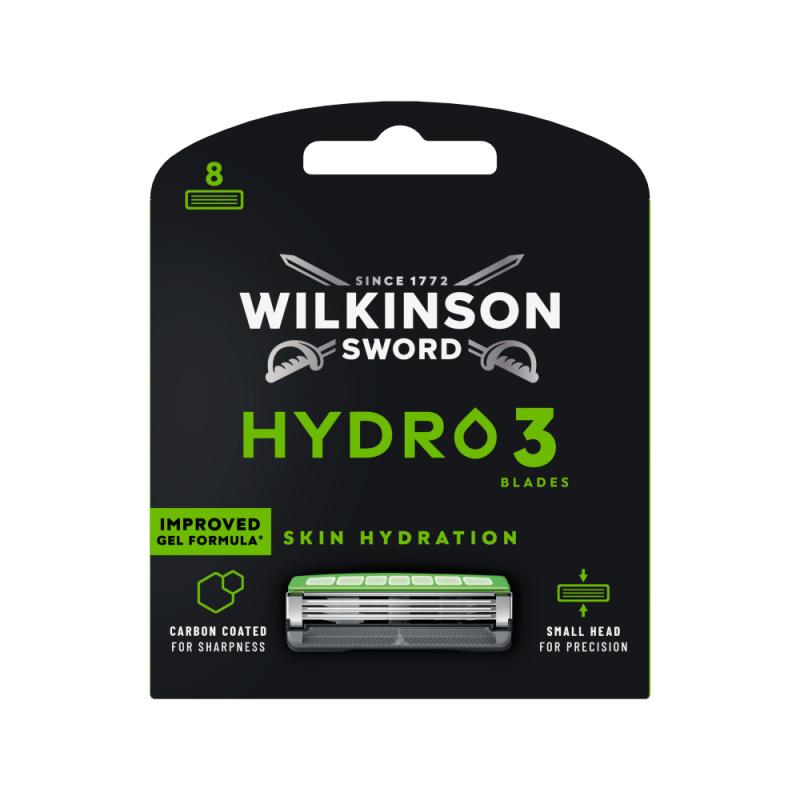 Wilkinson Sword Hydro3 Blades náhradní hlavice 8 ks