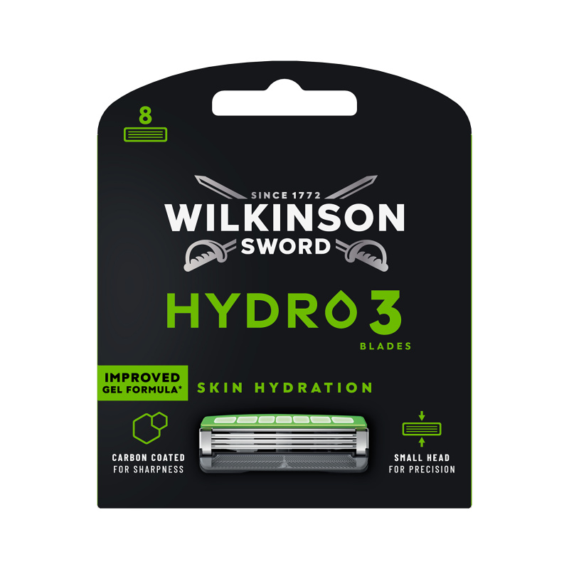 Wilkinson Sword Hydro3 Blades náhradní hlavice 8 ks
