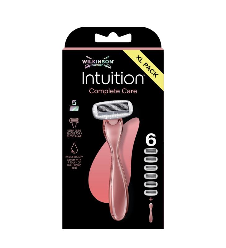 Wilkinson Sword Intuition Complete holicí strojek + náhradní hlavice 6 ks