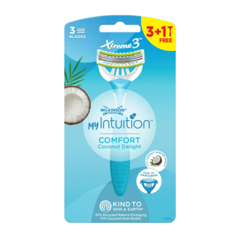 Wilkinson Sword Xtreme 3 Comfort Coconut Delight jednorázová holítka s kokosem 4 ks