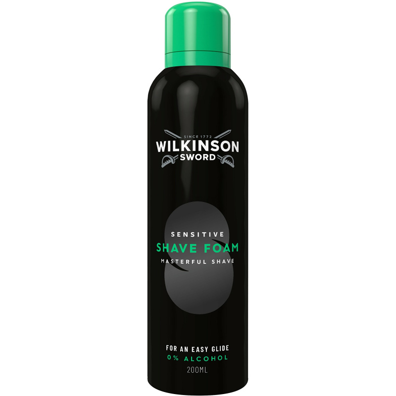 Wilkinson Sword Sensitive Shave Foam pěna na holení pro muže 200 ml