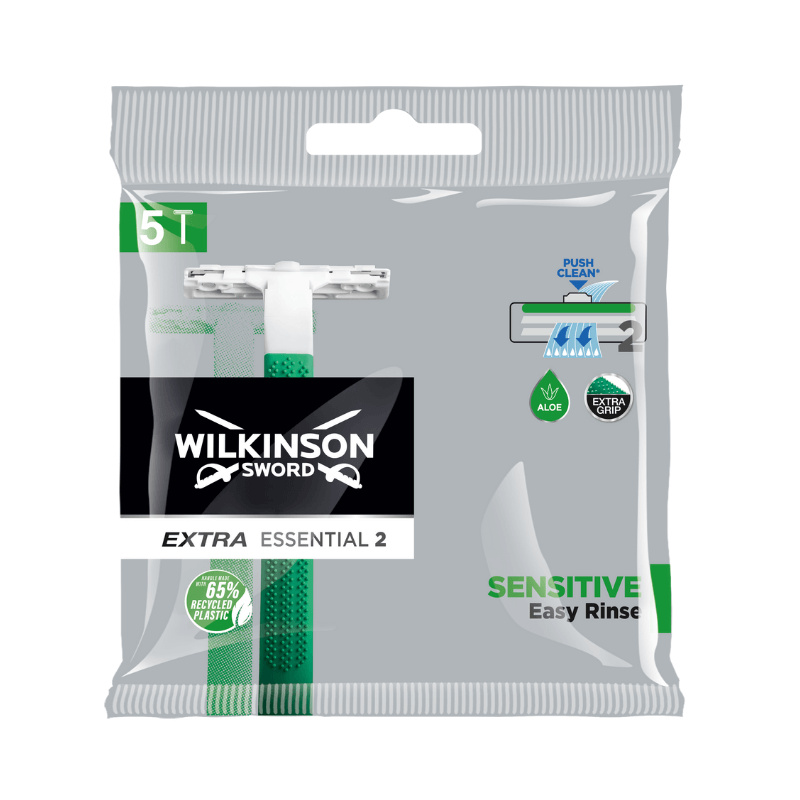 Wilkinson Extra2 Sensitive 5 ks - Jednorázový holící strojek 5 ks