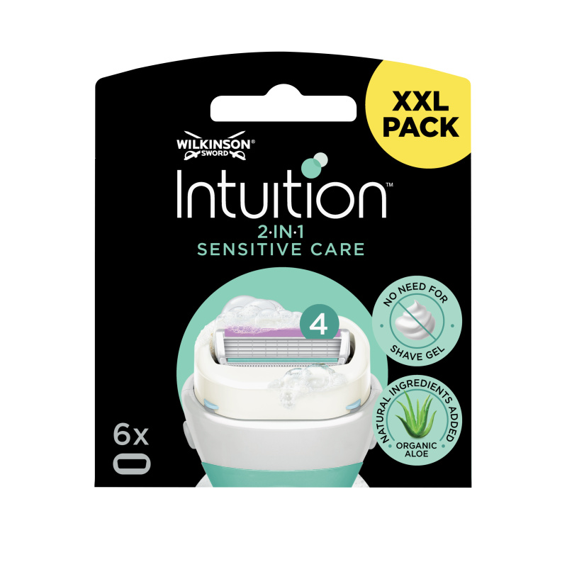 Wilkinson Sword Intuition Sensitive Care náhradní hlavice 6 ks
