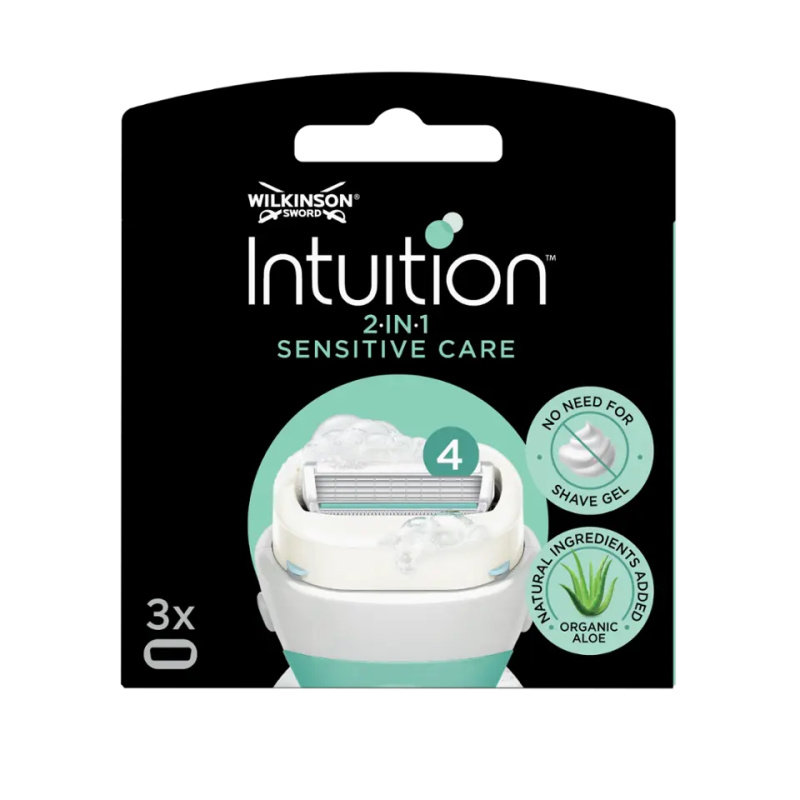 Wilkinson Sword Intuition Sensitive Care náhradní břity 3 ks