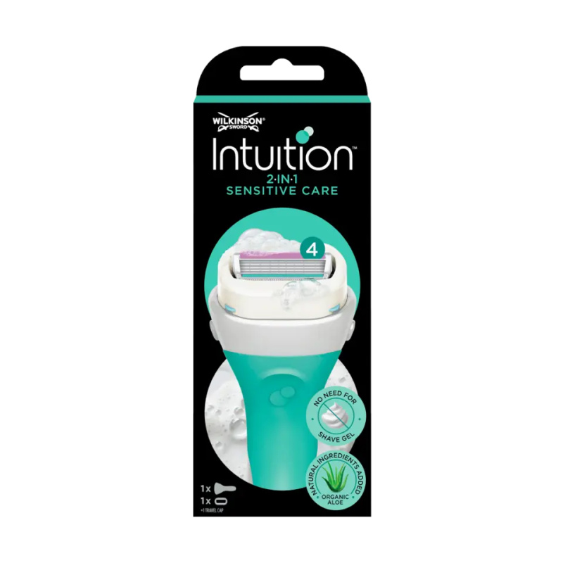 Wilkinson Intuition Sensitive Care holící strojek +1 náhradní hlavice