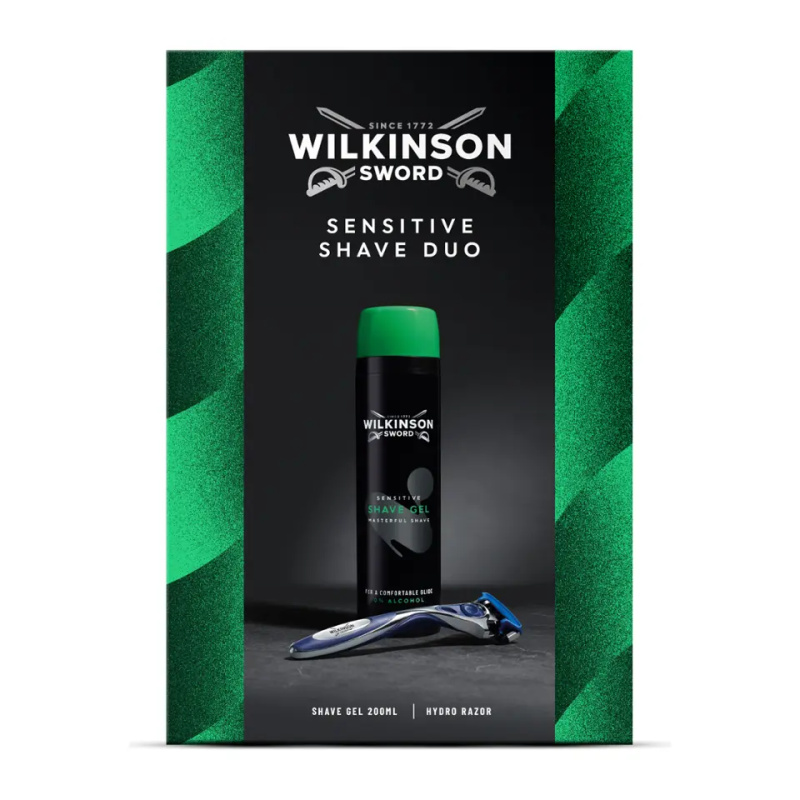 Wilkinson Sword Sensitive Shave Duo dárková sada na holení