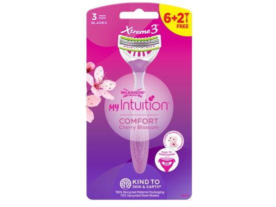 Wilkinson Sword Xtreme 3 Comfort Cherry Blossom jednorázová holítka 8 ks