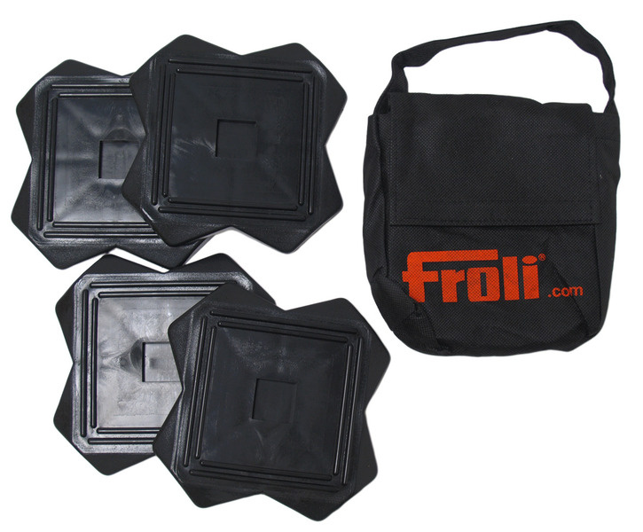 Podložky Froli pod stabilizační nohy - sada 4 kusů - max. nosnost 1000 kg