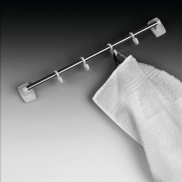 Nástěnný držák FROLI se 6 háčky, délka 40 cm