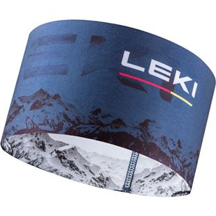 Leki XC Headband blue/white