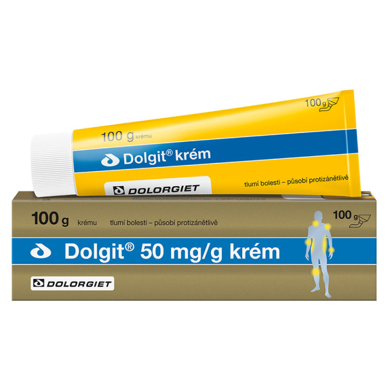 DOLGIT 50MG/G krém 100G