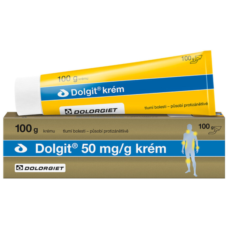 DOLGIT 50MG/G krém 100G