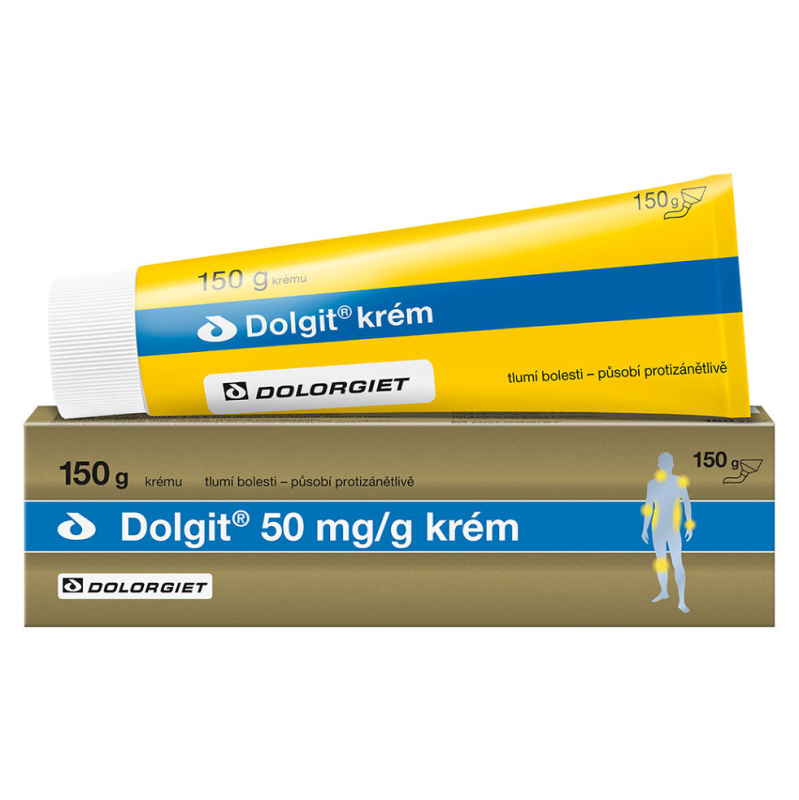 DOLGIT 50MG/G krém 150G