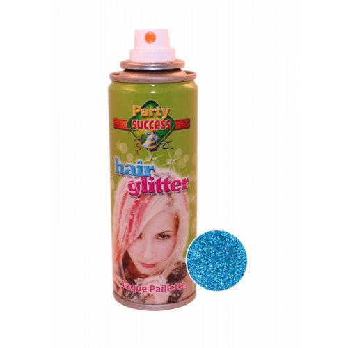 Eulenspiegel Třpytky na vlasy ve spreji 125ml - Modrá třpytivá
