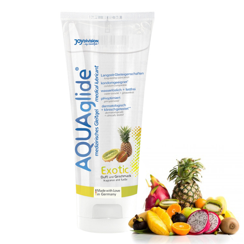 Joydivision Lubrikační gel Aquaglide Tropické ovoce 100ml