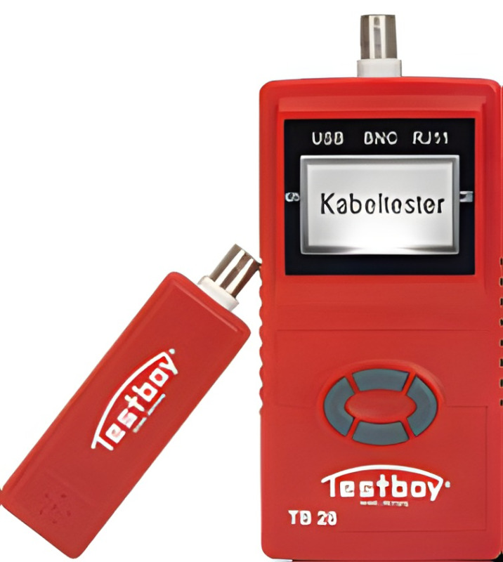 NG NM 00200071  Kabelový tester Testboy 28, pro síťové kabely USB,RJ,BNC