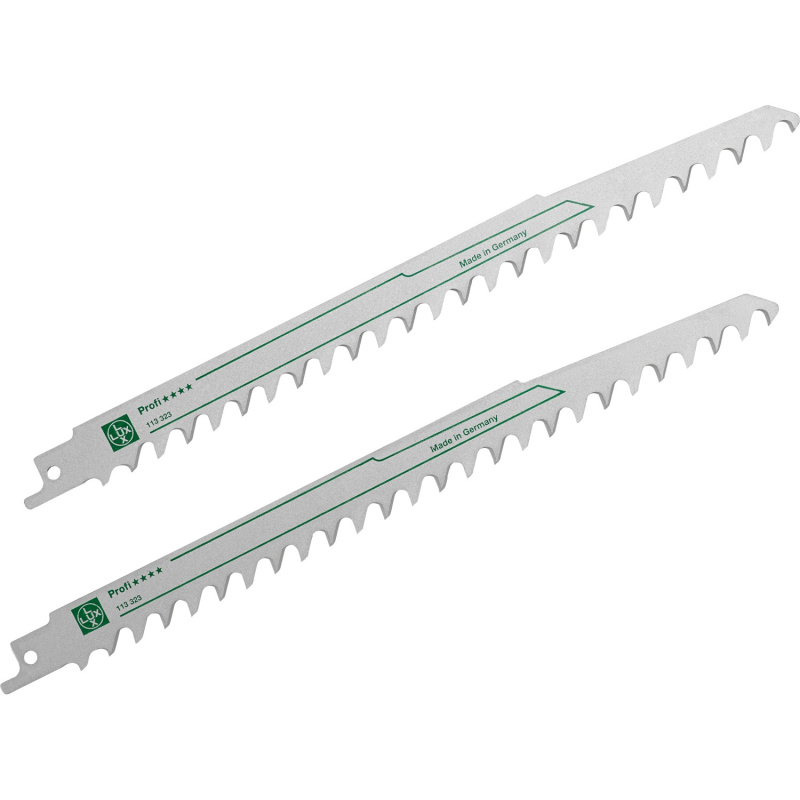 LUX-TOOLS Pilový list na zelené dřevo do pily ocasky Comfort hrubý, 220 mm, 2 ks