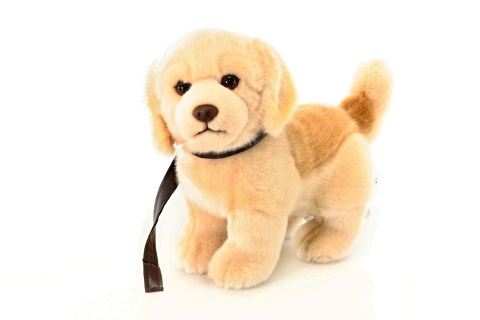 Plyšové štěně zlatého retrívra 28 cm