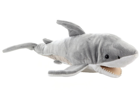 Plyšový žralok maňásek eco-friendly 46 cm