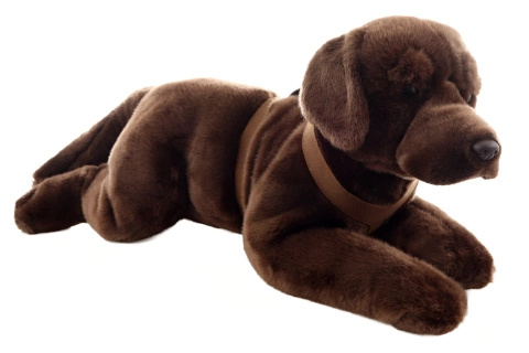 Plyšový labrador hnědý 60 cm eco-friendly