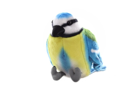 Eco-Friendly pták Sýkora Modřinka 18 cm